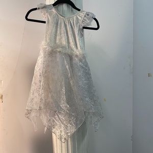 Winter princess kids dress